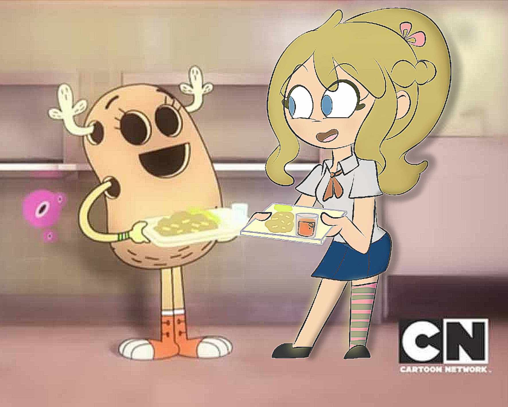 FNAFHS IN AMAZING WORLD OF GUMBALL 
