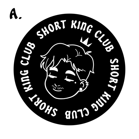 NEW STICKER WIP | Short King Club 🖤