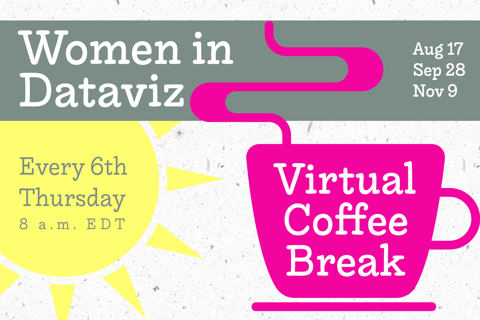 Women in Dataviz Virtual Coffee Breaks!