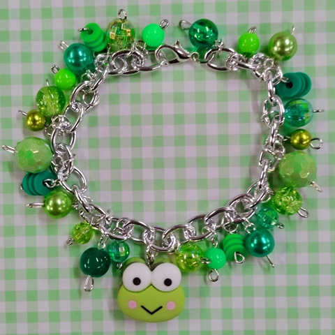 Sanrio Charm Bracelet Keroppi Macaron - Sarah Stitches's Ko-fi Shop ...