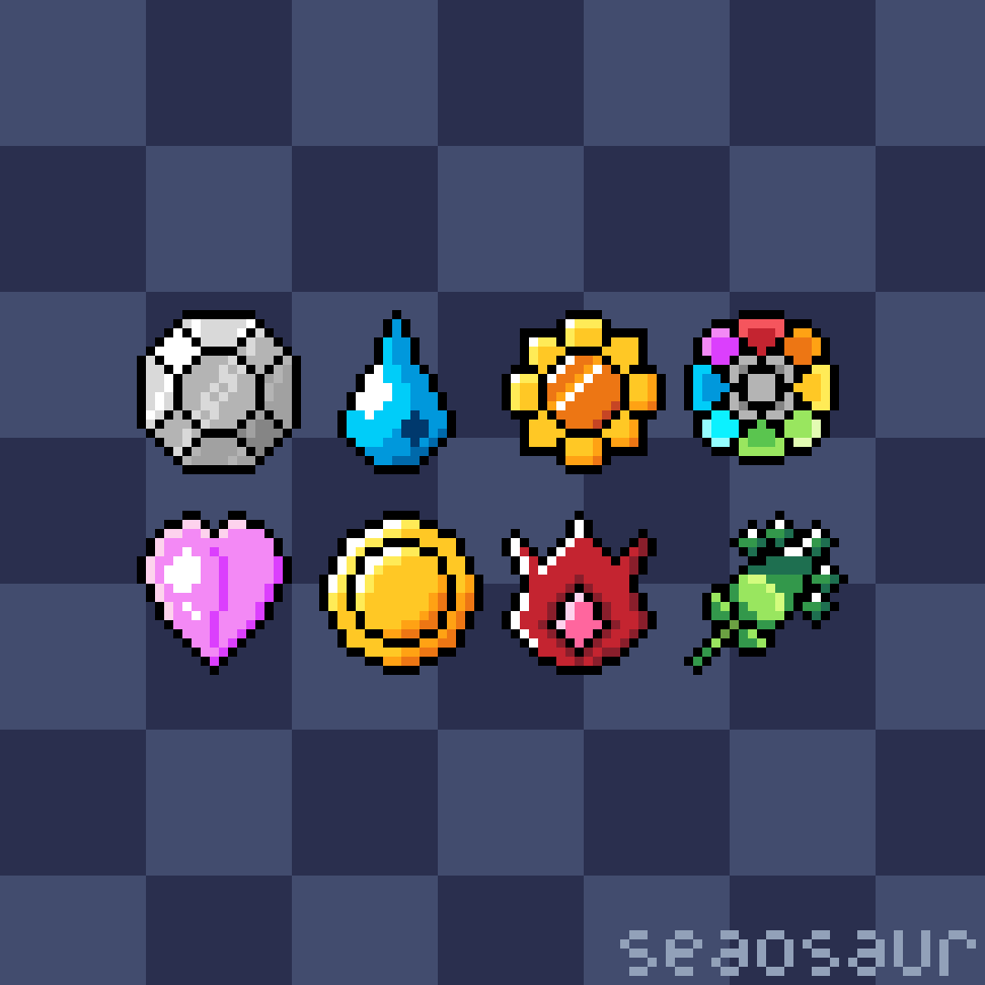 Poke Balls Twitch Sub / Cheer Badges Pixel Art - seaosaur's Ko-fi Shop