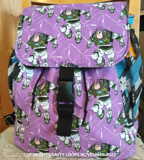 Buzz Lightyear backpack