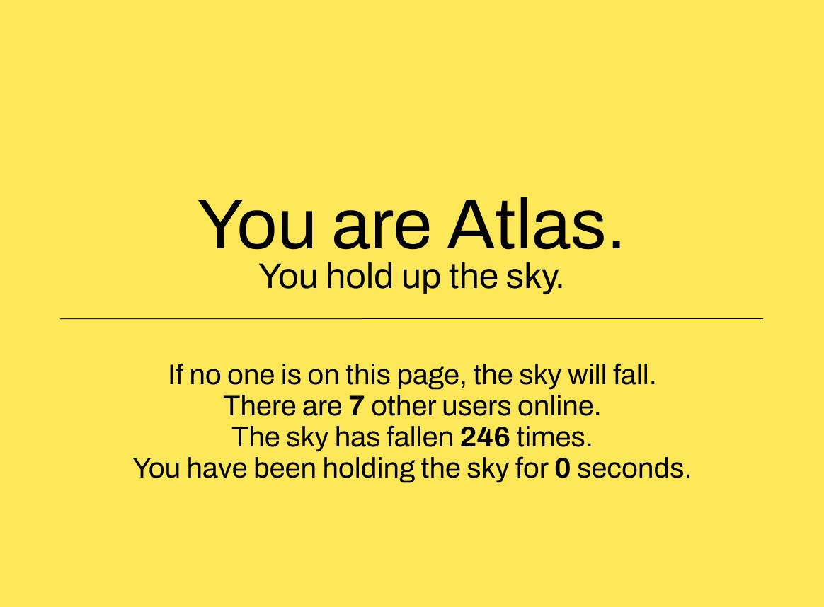 You Are Atlas - Now Live!