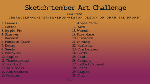 Sketchtember 2023