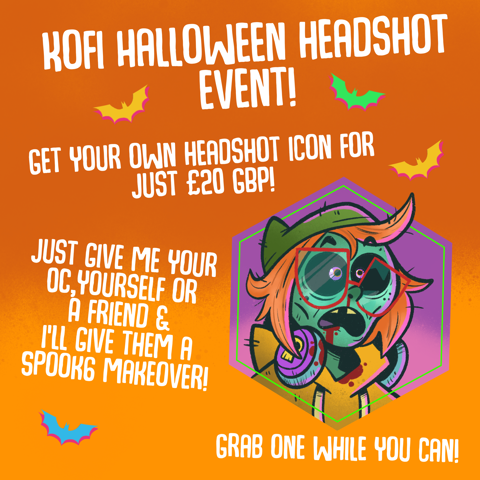 Halloween headshot super saver event!