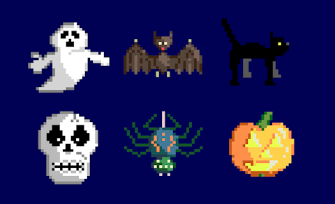 Halloween Pixel Pals!