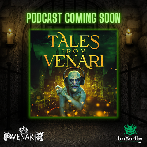 Tales from Venari - Podcast Cover Reveal