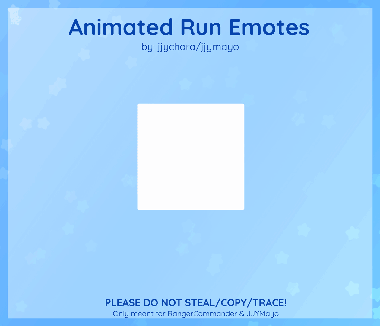 Animated Emote: Run Away