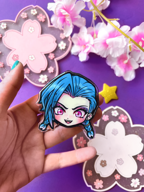 【SENTIMENTS】NO.612 SPIKY HEART PHONE GRIP / 追跡付 Jinx Phone Grip - 🌸 Cyber Saku 🌸's Ko-fi Shop