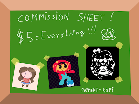 commissions open!