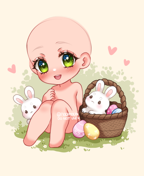 Chibi Easter ych