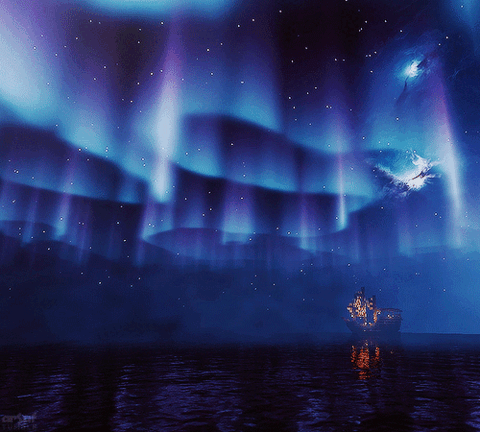 Ocean at Night (Minecraft)