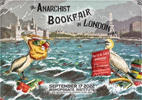The Anarchist Bookfair in London 2022