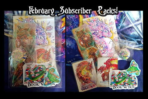 February Subscriber Packs Mailed!