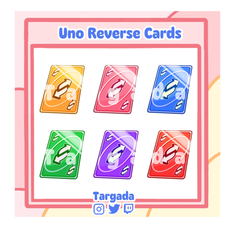 Uno Reverse Card Animated Emote - Targada's Ko-fi Shop - Ko-fi ❤️ Where  creators get support from fans through donations, memberships, shop sales  and more! The original 'Buy Me a Coffee' Page.