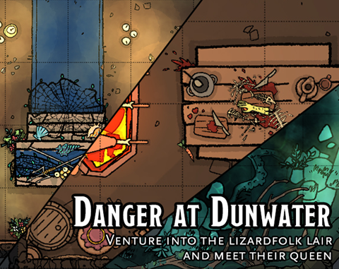 Danger at Dunwater Map