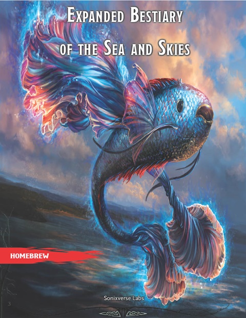 Expanded Bestiary of the Sea and Skies
