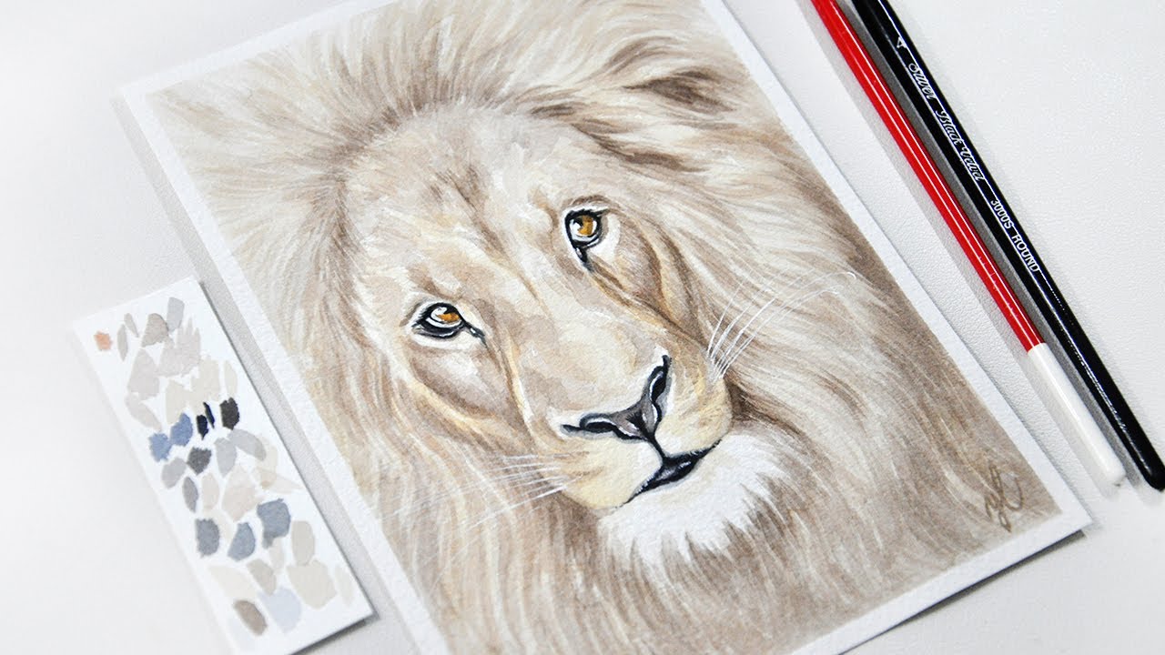 Video Tutorial How To Draw A Realistic Lion | Art for kids hub, Art for  kids, Realistic lion drawing
