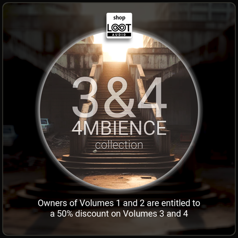4MBIENCE Collection Volume 3&4 are out today!