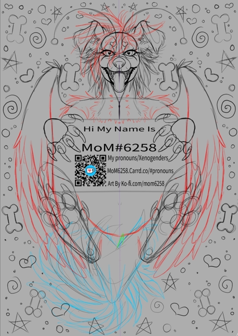 Hi My Name Is | Badge | YCH/BASE DL