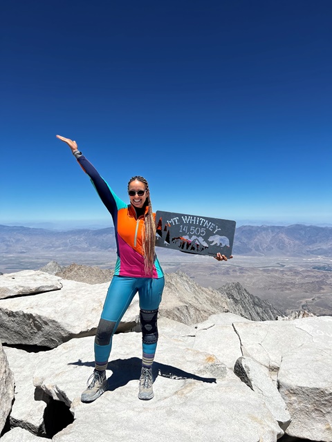 From the top of Mt. Whitney