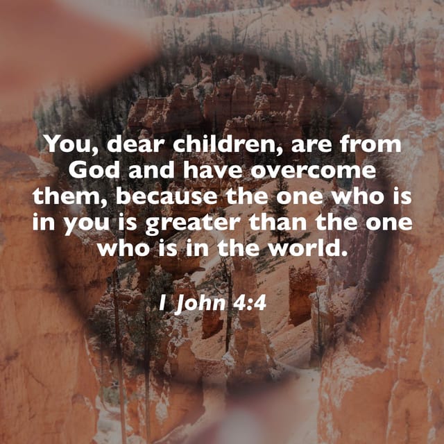 1 John 4:6