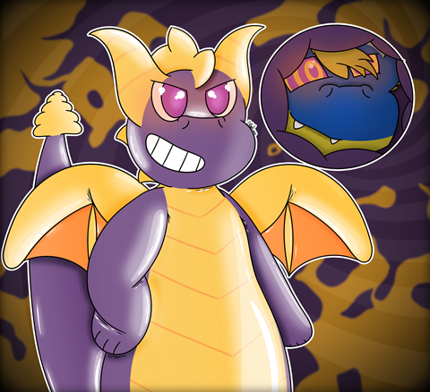 Spyro Suit (Commission)