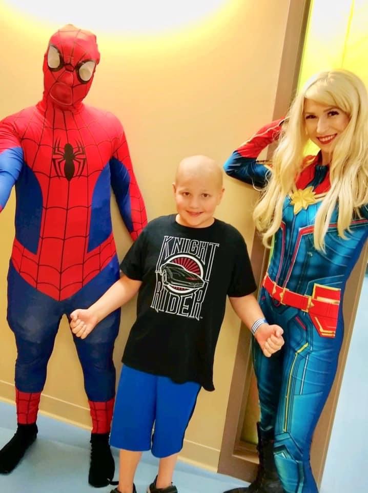 Visiting a child during chemotherapy 