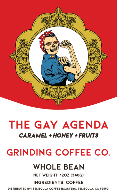 Grinding Coffee Co - The Gay Agenda #ad