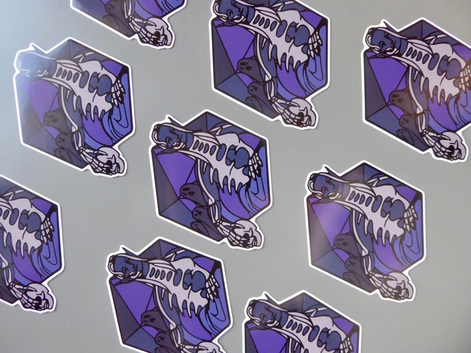 ROLL INITIATIVE, it's a UNDEAD [stickers]