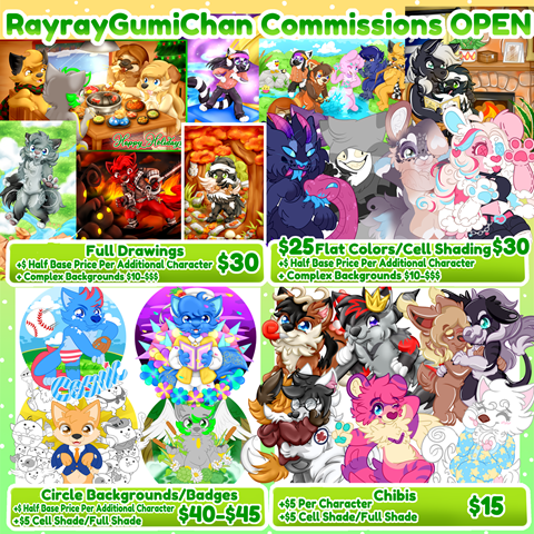 RayrayGumiChan Commission Sheet ((OPEN))