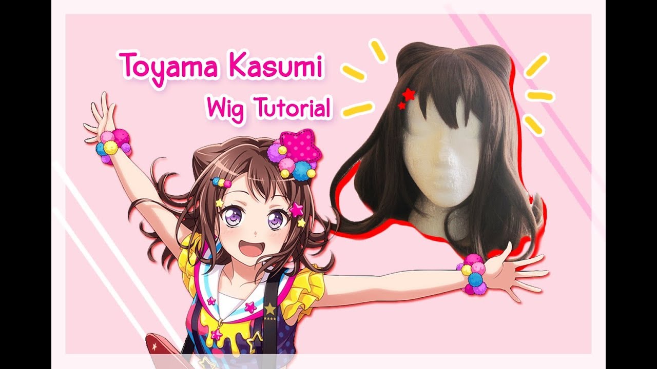 Toyama Kasumi Wig Tutorial