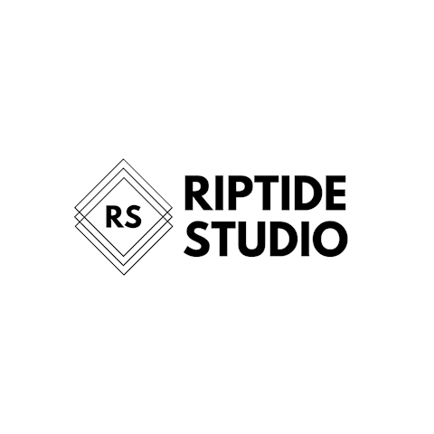 Riptide Studio Official Logo (Black On White)
