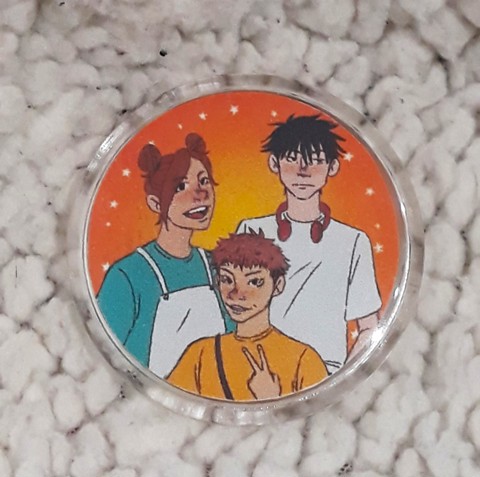 jjk trio pin - afairyneverdies's Ko-fi Shop