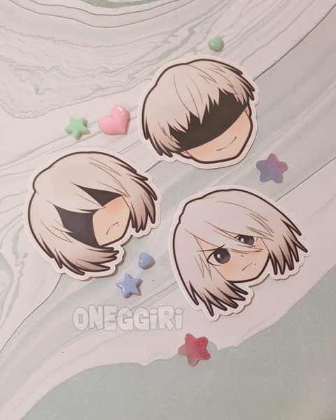 Nier Automata Stickers - Acey's Ko-fi Shop - Ko-fi ️ Where creators get ...