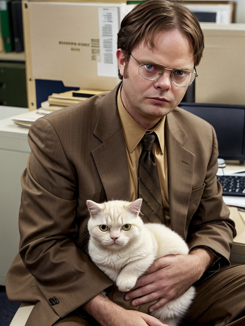 Dwight Schrute from "The Office" LoRA