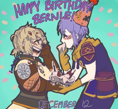 Happy birthday Bernadetta!