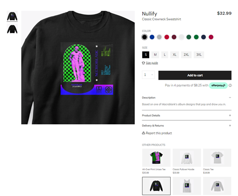 "Nullify" Shirts & Sweaters are LIVE