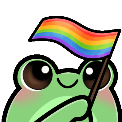 animated pride froggies