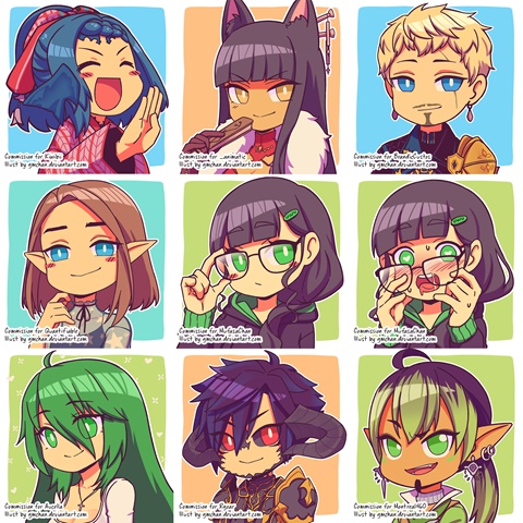 Icon Commissions batch 25