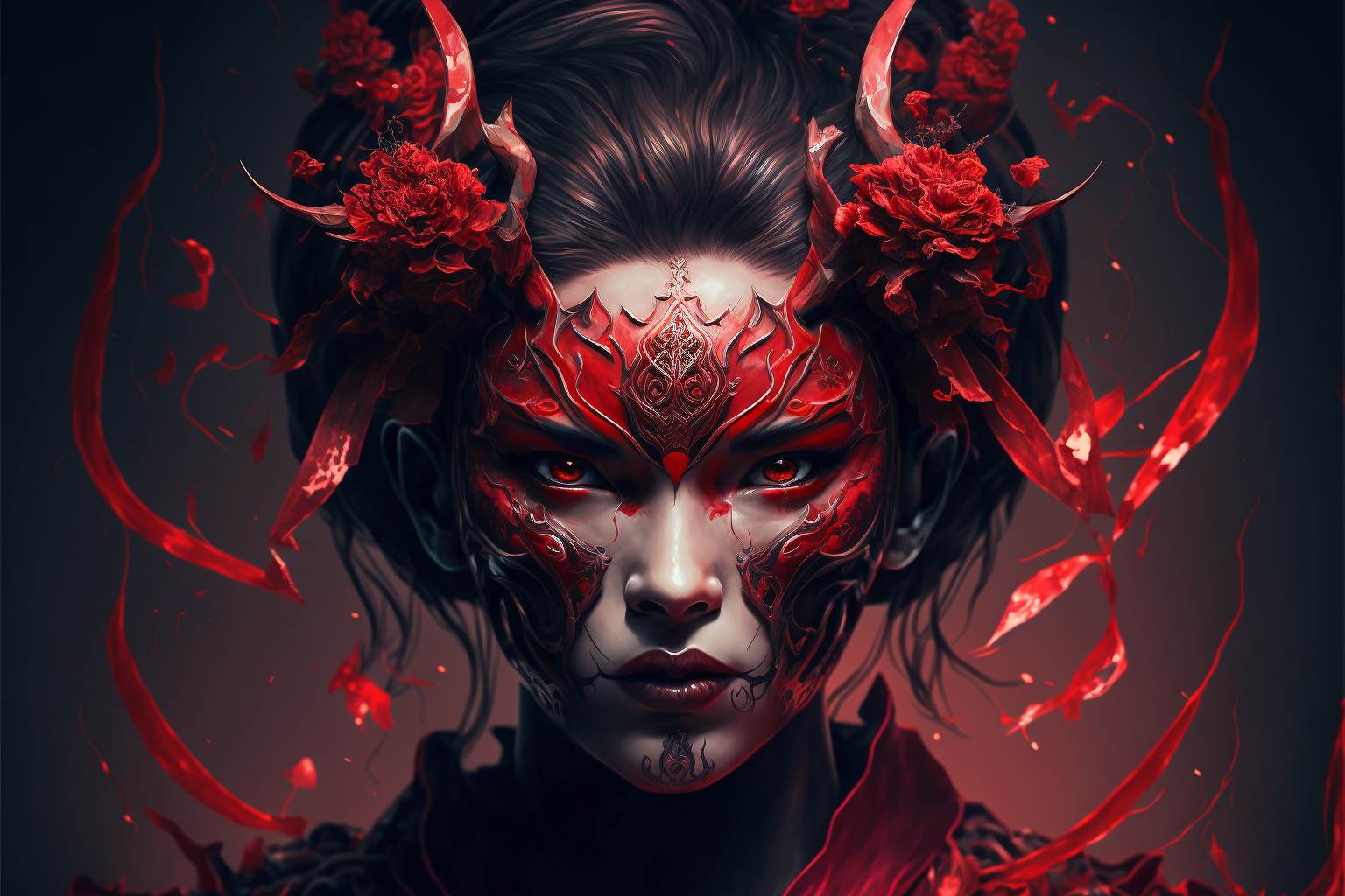 Red Oni Girl 