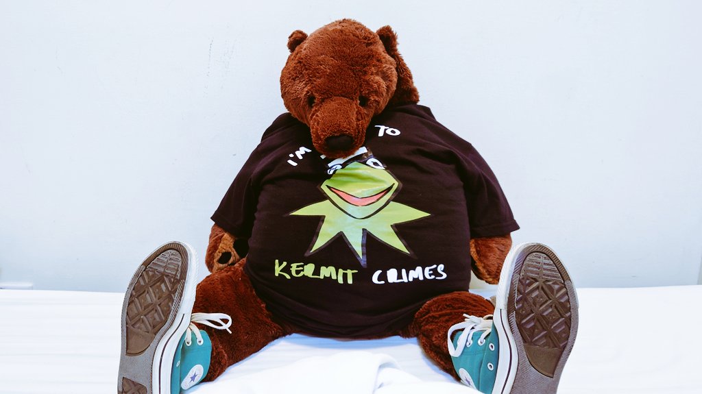 kermit crimes model shot 1 (shirt size m)