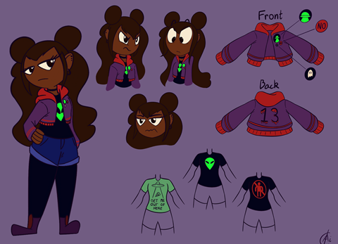 Character sheet for Lily!