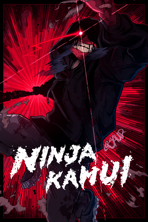Ninja Kamui poster design I made