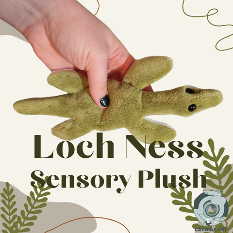 Loch Ness Sensory Plush