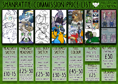 And now I'm open for Commissions again!
