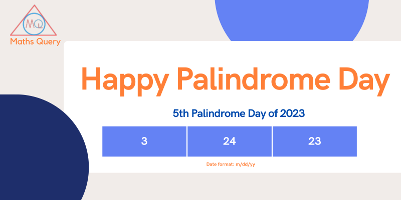 Happy Palindrome Day 3-24-23