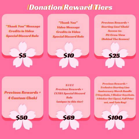 Donation Reward Tiers Pg 1