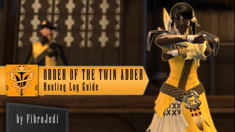 [New] FFXIV Order of the Twin Adder Hunting Log