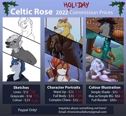Holiday 2022 Commissions OPEN